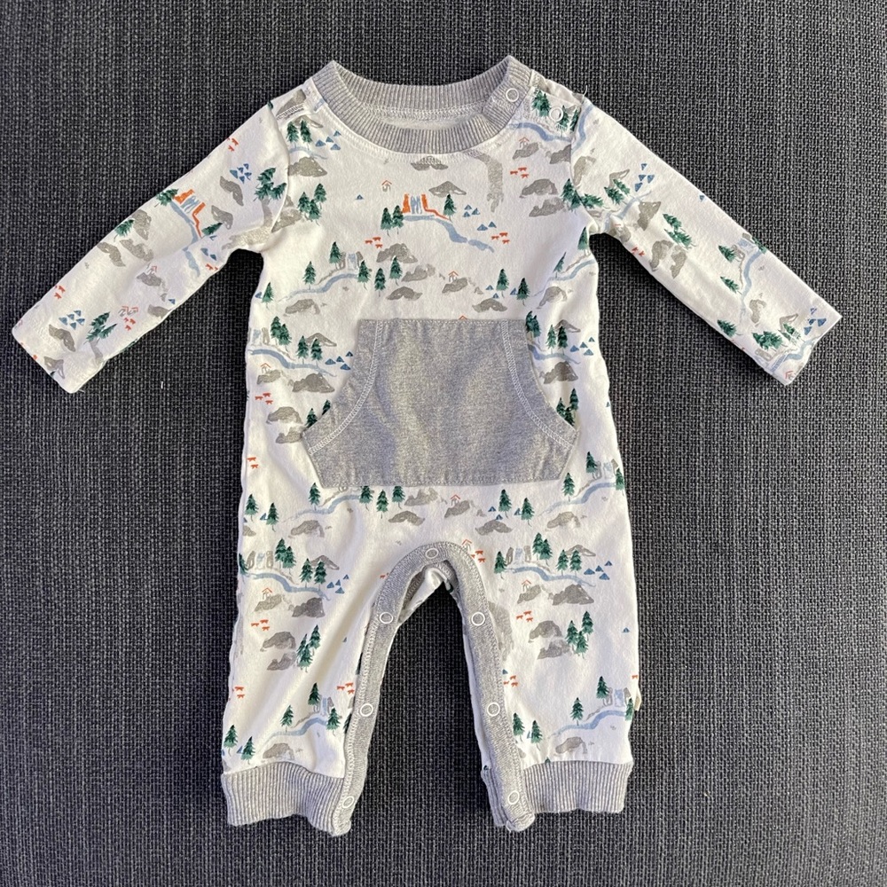 Burt’s Bees Newborn Romper
